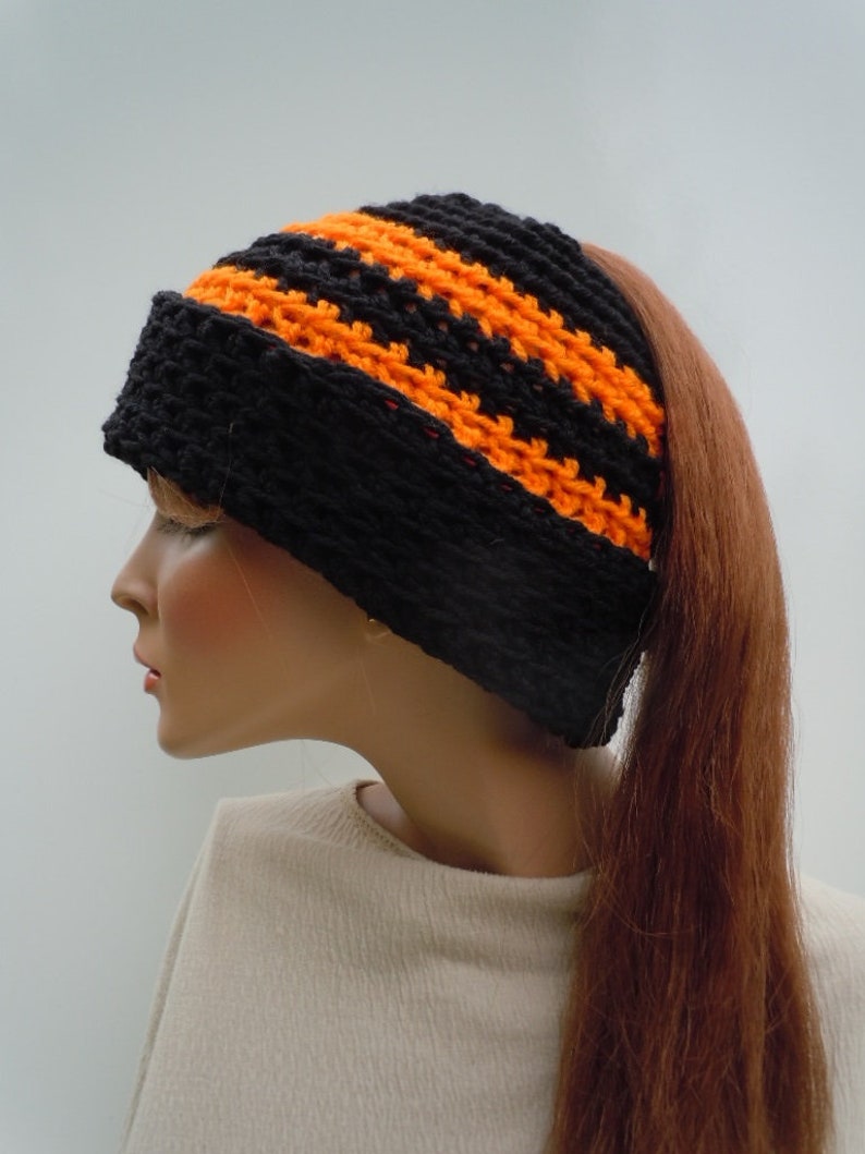 Ponytail Hat Messy Bun Hat Hat For Long Hair Winter Beanie Etsy