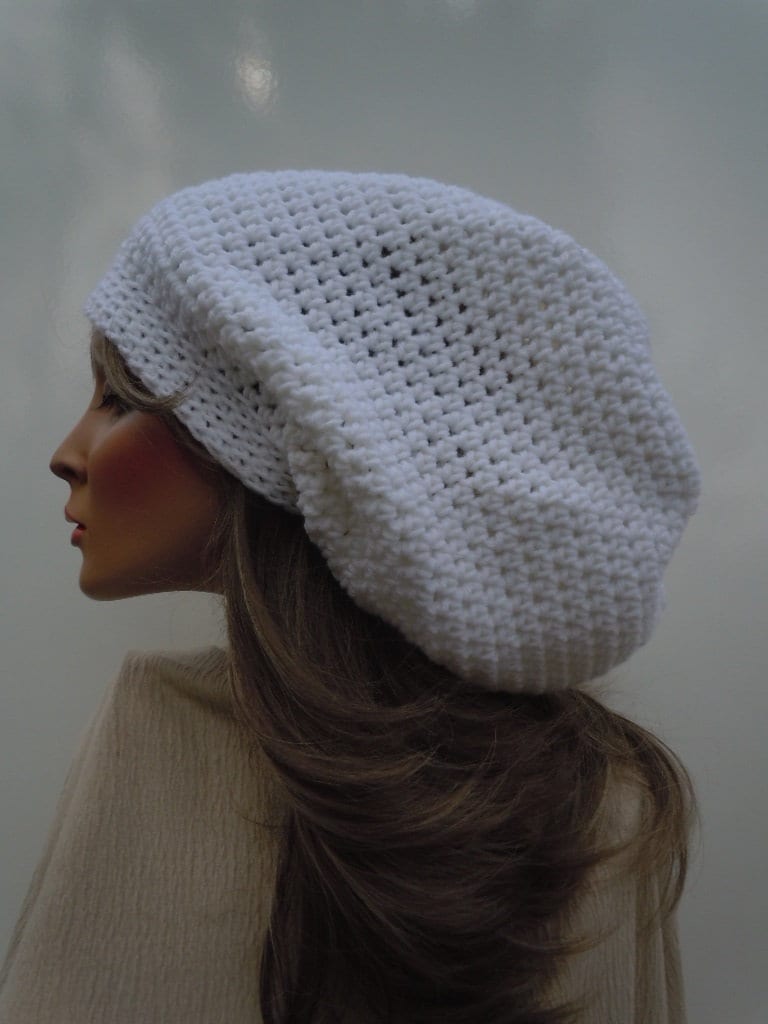 White Rasta Tam - Etsy display picture 1