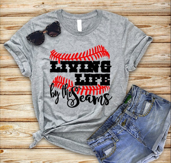 Baseball Tee Baseball Life Baseball Shirt Women's Etsy