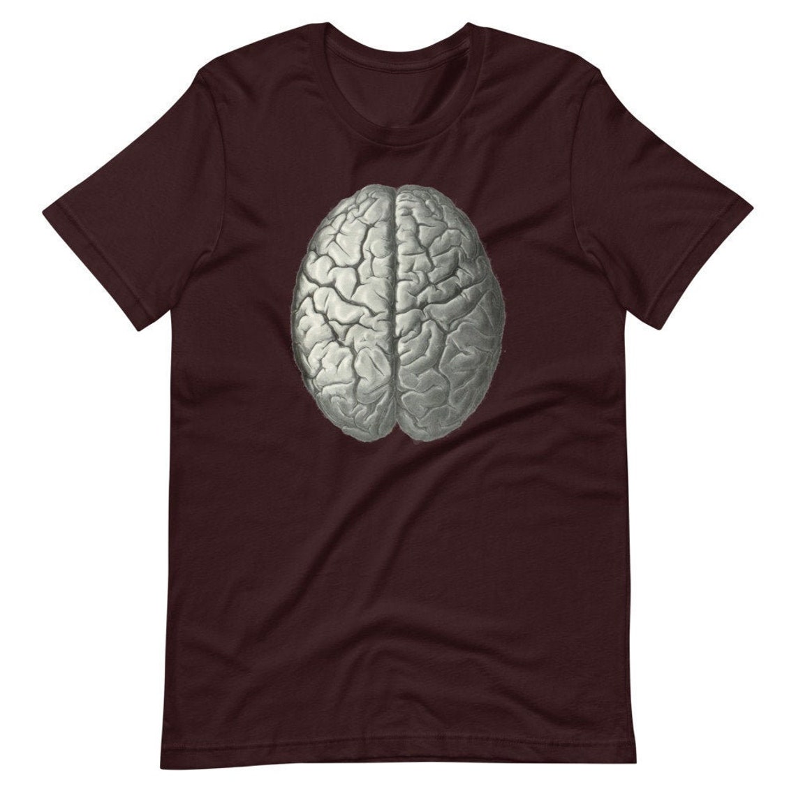 Human Brain Unisex T-shirt Anatomy Tshirt Vintage Science - Etsy