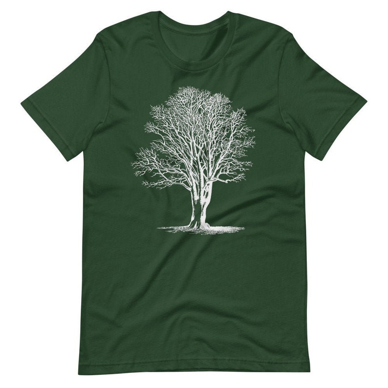 Oak Tree Unisex T-shirt Tree Shirt, Nature Shirt, Tree Tshirt, Oak Tree ...