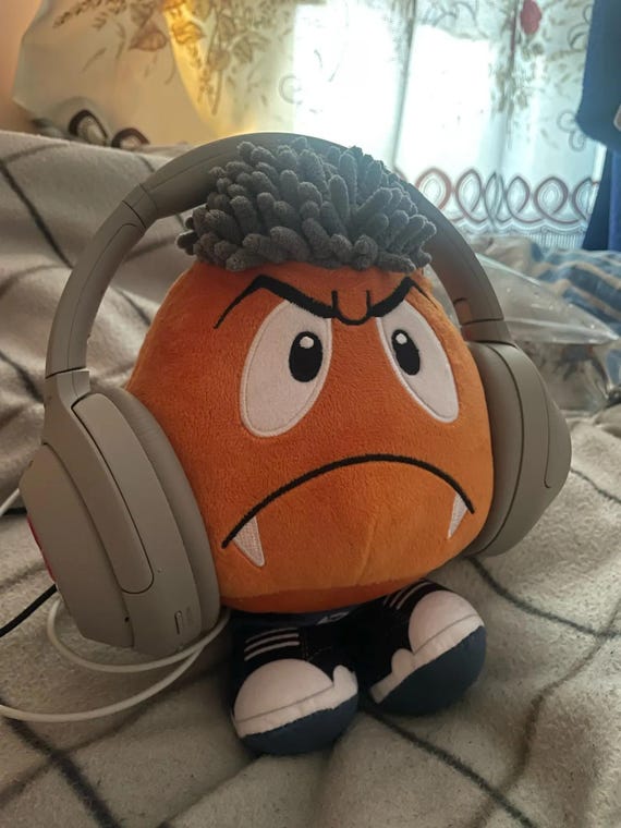 New Game Super Mario Cosplay Ken Carson Goomba Plush - Etsy Norway