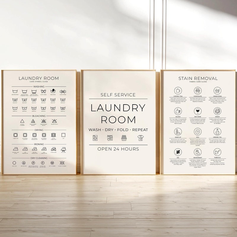 Laundry Room Signs - Etsy