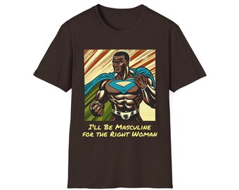 Funny Superhero Graphic Tee - Comic Lover Gift