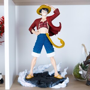 Hand-Painted 3D Resin Figure – Monkey D. Luffy (One Piece) – 31cm