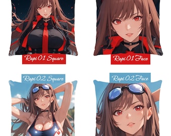 Rapi cushion cover - Rapi pillowcase - Nikke Anime pillow