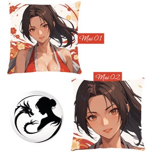Mai cushion cover - Mai pillowcase - Street Fighter Anime pillow