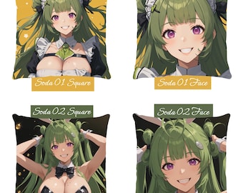 Soda cushion cover - Soda pillowcase - Nikke Anime pillow