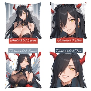 Funda de cojín Friedrich - Funda de almohada Friedrich - Almohada Azur Lane