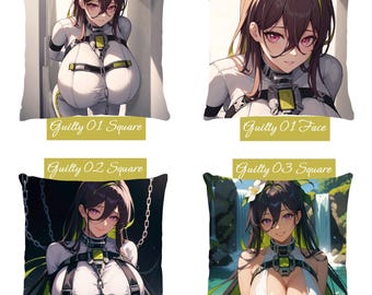 Guilty cushion cover - Guilty pillowcase - Nikke Anime pillow
