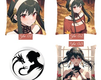 Yor cushion cover - Yor Forger pillowcase - SpyxFamily Anime pillow