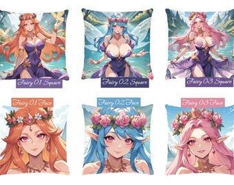 Fairy cushion cover - Fairy pillowcase