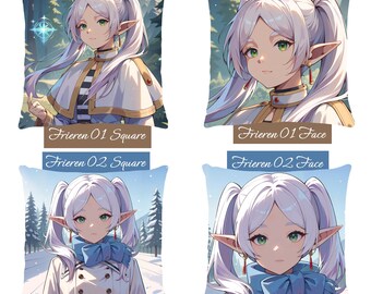Frieren cushion cover - Frieren pillowcase - Sousou no Frieren Anime pillow
