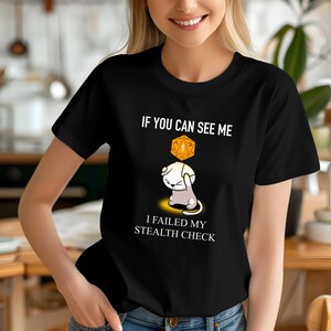 Dungeons and Dragons Shirt, Hand Printed Cat with D20 Dice Design, Perfect for Tabletop Gamers, Unique Gift for RPG Lovers