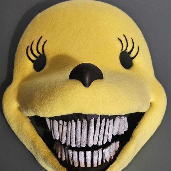 Pumin Rabbit Mask The Pumpkin Rabbit Mask - Etsy