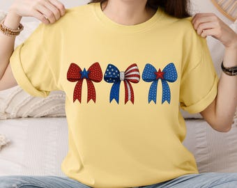 4th of July Sublimation, Patriotic png, Rhinestone png, Glitter Png, Independence Day Png Design, Patriotic Clipart, Coquette Bow Shirt