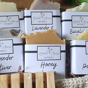 Handmade Soap Gift Box | Gift for Her| Set of Organic Handmade soap | Artisan Cold Process Soap | Birthday Gift Box | Spa Gift Box| Wedding
