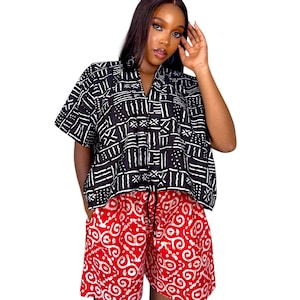 Pant Set African 2 pc pant Ankara 2 piece set African clothing for women Casual Nigerian Summer Vacation Outfit Matching Set Agbada Set