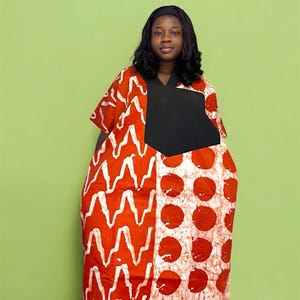 African Handmade | Adire Bubu dress| Danshiki |Kaftan| Nigerian made | Tie and Dye | Boubou| Rich aunty |Eid |Ramadan| Naija| owambe |Sallah