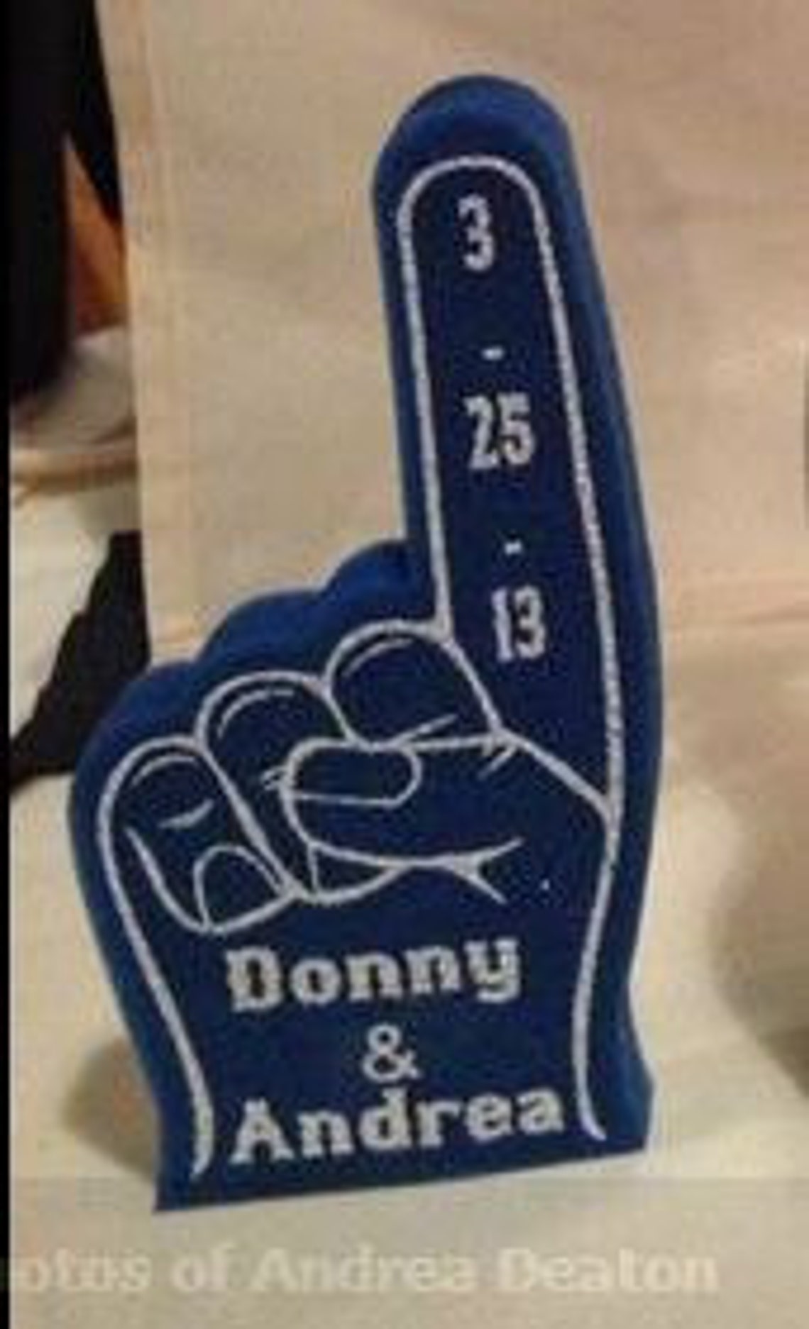 50 Foam Fingers Wedding Favors or Party Decorations Etsy