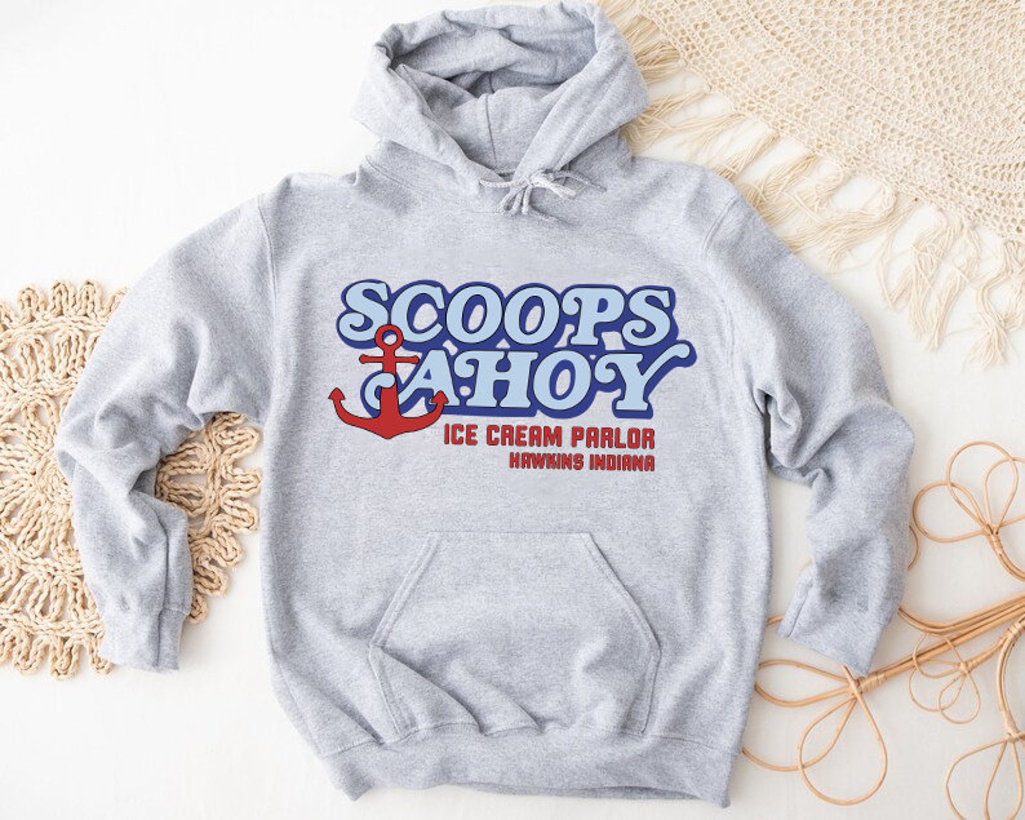 Scoops Ahoy Ice Cream Parlor Hoodie