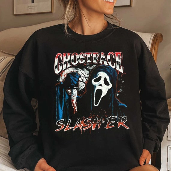 Scream Ghostface Sweatshirt What's Your Favorite Scary - Etsy