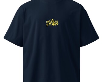 Hyped12 Oversized T-Shirt mit Stehkragen