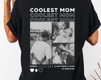 Personalisiertes Geschenk Für Mamas, Geburtstagsgeschenk, Mama T-shirt, Mom Shirt Mit Foto, Mama Geschenk, Muttertagsgeschenk, Muttertag