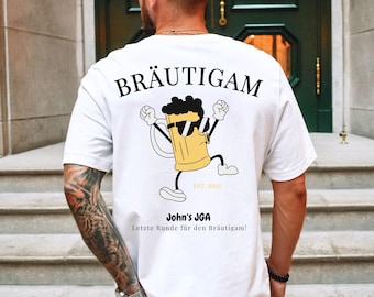Personalisiertes JGA T-shirt,Bräutigam Shirt,JGA Männer,JGA Shirt,Hochzeit,JGA Shirt,JGA Shirt,JGA Shirt,JGA Shirt,JGA Shirt,Hochzeit