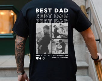 Personalisiertes Geschenk Für Papas, Vatertagsgeschenk, Papa Geschenk, Vatertag Geschenk, Geburtstagsgeschenk,Dad T-shirt,Dad Shirt Mit Foto