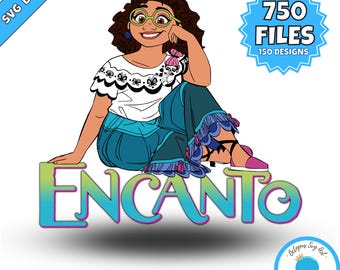 Encanto SVG-bundel: Madrigal Family Cut-bestanden (digitale download)