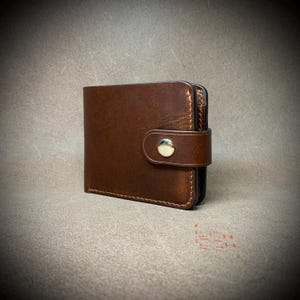 Leather Bifold Wallet Handmade Wallet Men's Wallet Personalized Wallet Engraved Wallet Leather Wallet Gift For Men Birthday gift Dad gift