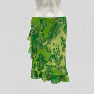 Vintage midi skirt 90s fairy skirt