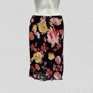 Vintage midi skirt 90s fairy skirt boho skirt