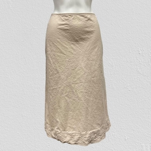 90s skirt vintage boho skirt linen skirt