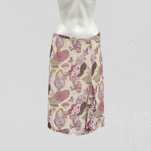 Vintage midi skirt 90s fairy skirt boho bohemian