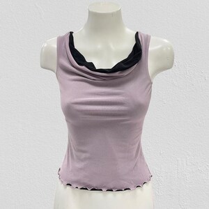 90s top vintage cowl neck top