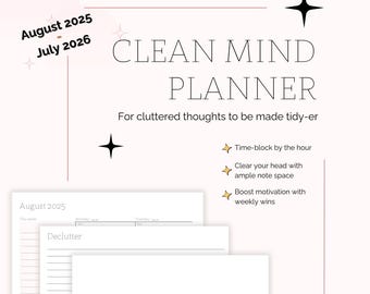 2025-2026 Studentenplaner | Stundenplan (digitale & druckbare PDF)