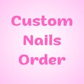 Custom Nails order product logo