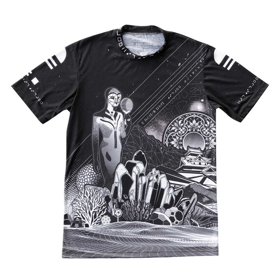 【GRAILZ】COLLAGE T-SHIRTS [CHARCOAL] ALLDAYSHIRT_001_Charcoal_0037_