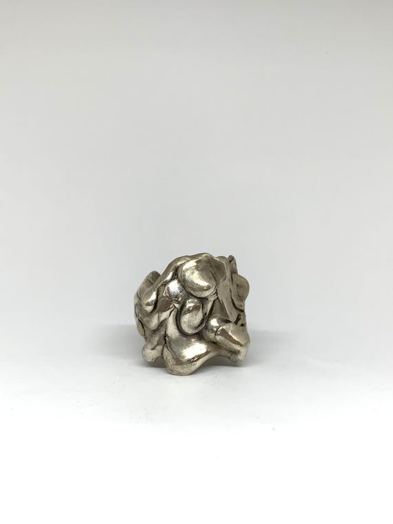 Monster Silver Ring - Etsy Ireland