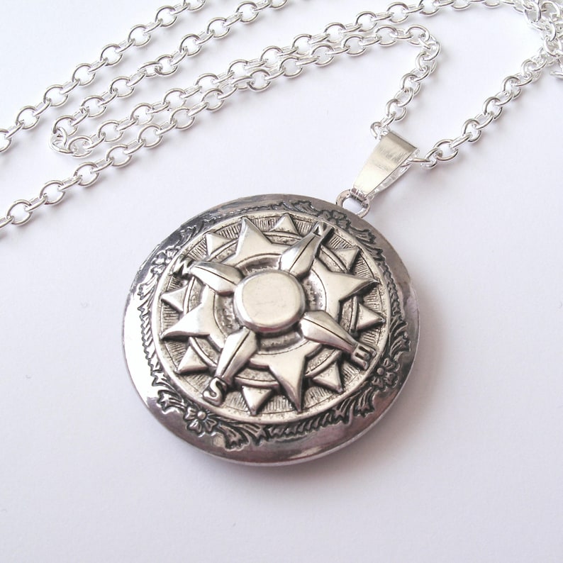 Compass Locket Explorer Locket Steampunk Jewelry Bronze Etsy