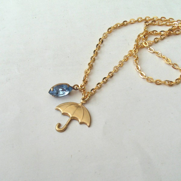Rain Necklace Etsy