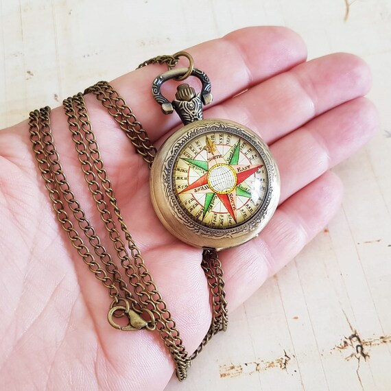 K+R ORBIT NICKEL pocket compass