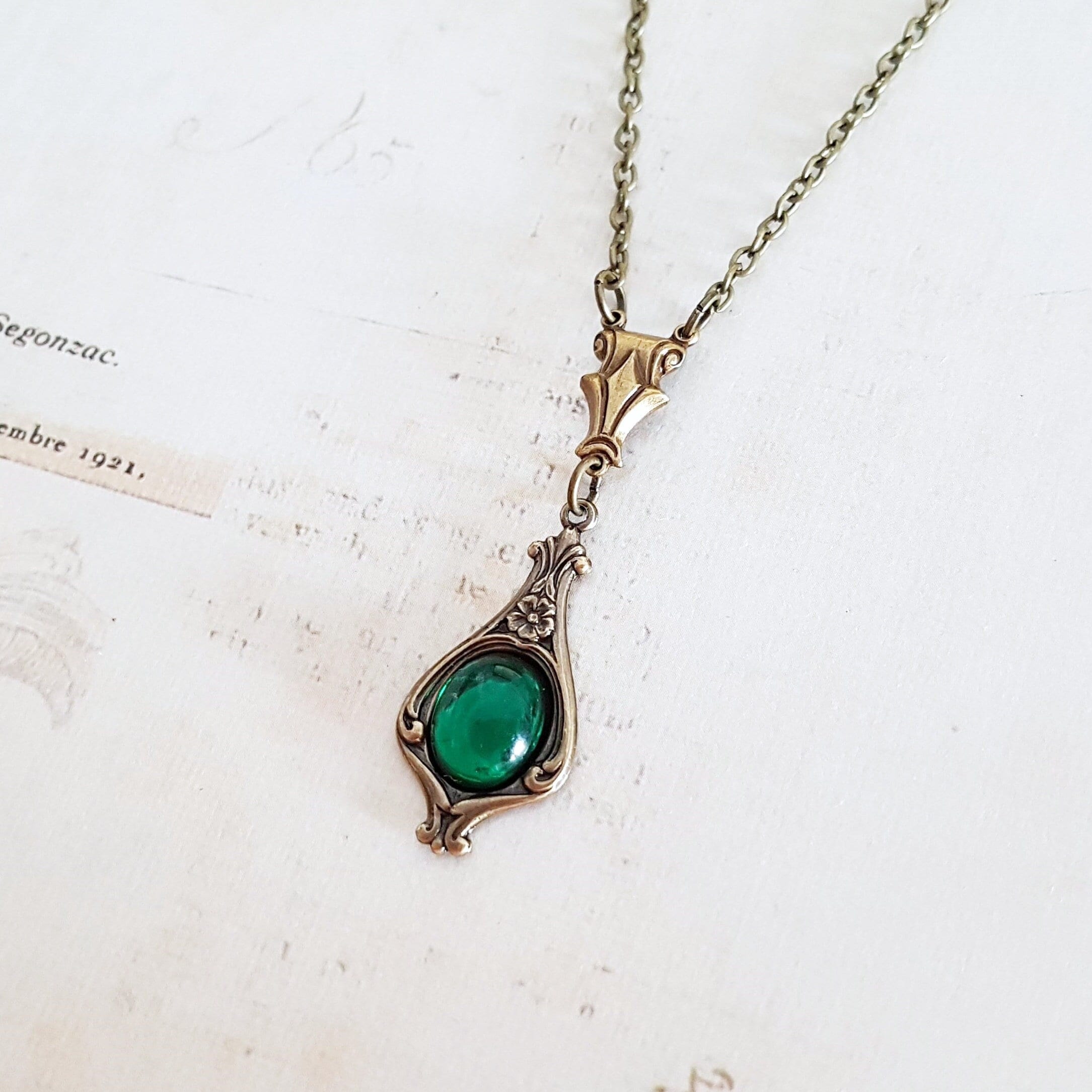 Vintage czech art deco necklace - Etsy 日本