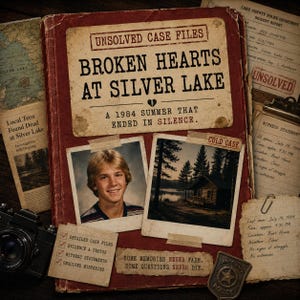 Unsolved Case Files: Broken Hearts at Silver Lake | Printable Murder Mystery Game | Cold Case Detective Files | True Crime PDF