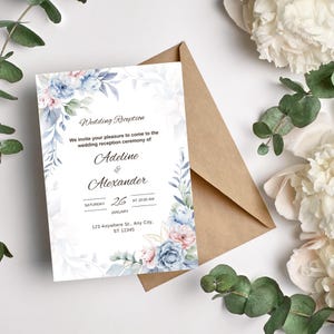 Hochzeitskarte | Glückwunschkarte | Benutzerdefinierte Hochzeitsgruß | Elegante Hochzeitswünsche | Braut & Bräutigam Karte | Einzigartiges Hochzeitskartendesign
