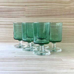 1970er Französische Luminarc Cavalier Gläser, Set mit 6 Gläsern