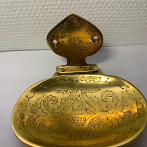 Solid brass hygienic soap dish, handmade soap dish, craft soap dish, bathroom decoration, interior decoration