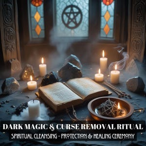 Dark Magic & Curse Removal Ritual | Spiritual Cleansing, Protection - Healing Ceremony | Banish Negative Energies - Spirits